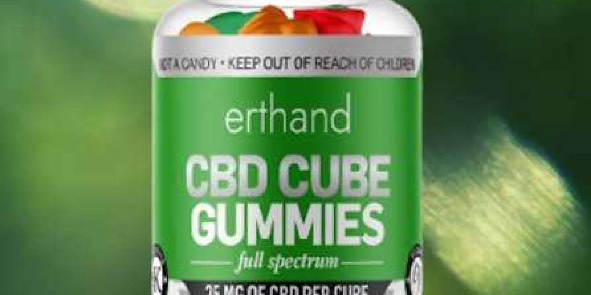 100% Official Erthand CBD Cube Gummies - Shark-Tank Episode