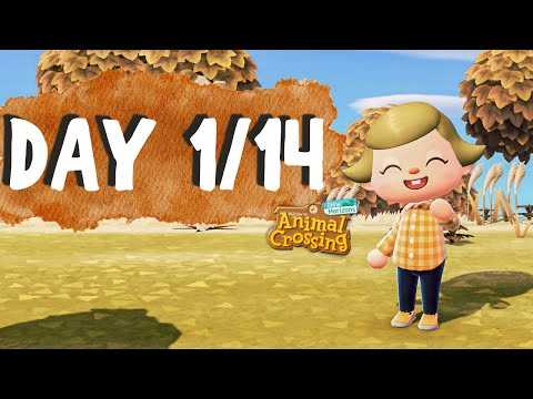 DAY 1: Ready, Set, GO! | 14-DAY-CHALLENGE | Animal Crossing: New Horizons