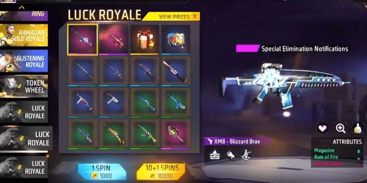 Unveiled: Free Fire MAX XM8-Blizzard Brawl Skin in Weapon Royale