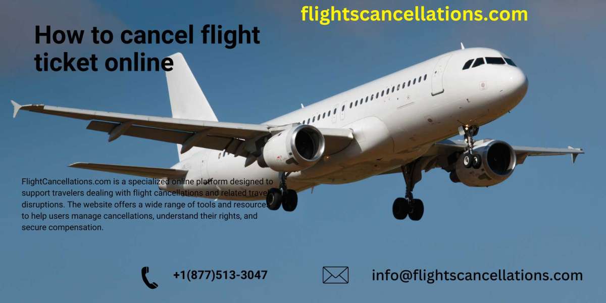 How to Cancel Flight Ticket Online