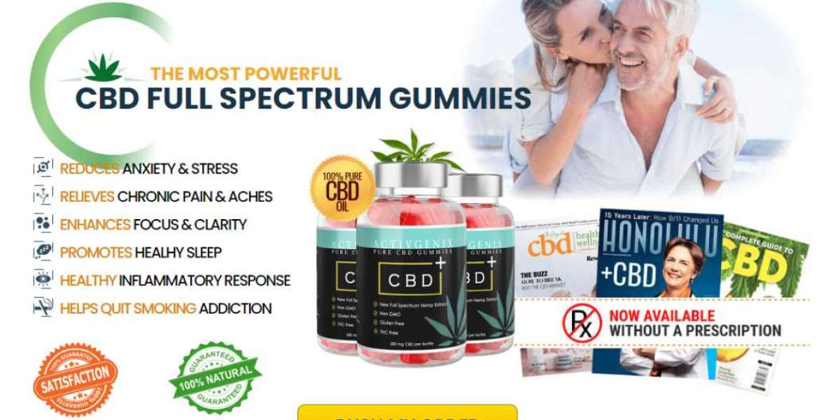 Activgenix CBD Gummies Reviews: Benefits, Results, And Its Work?
