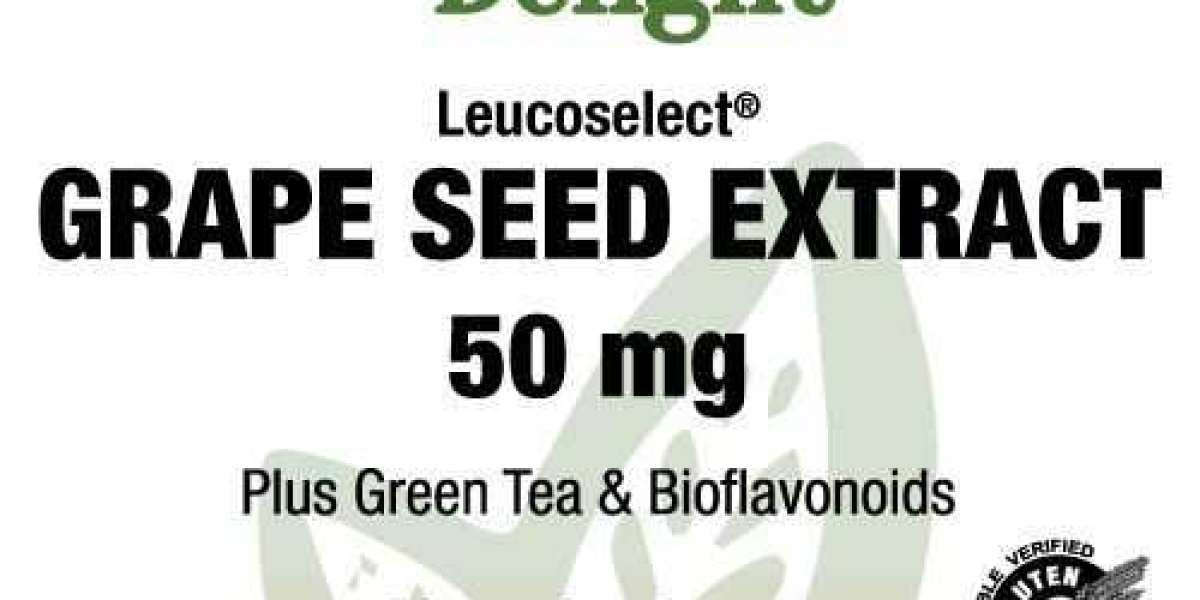 Leucoselect Grape Seed Extract 50 mg – 60 Vegan Tabs