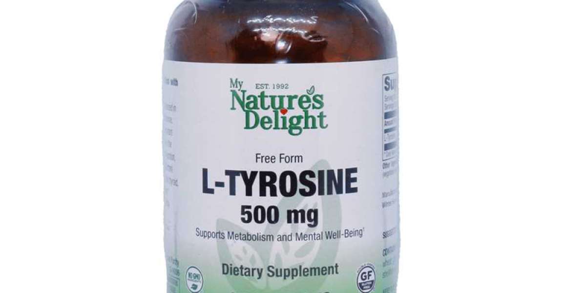 L-Tyrosine 500 mg – 90 Caps