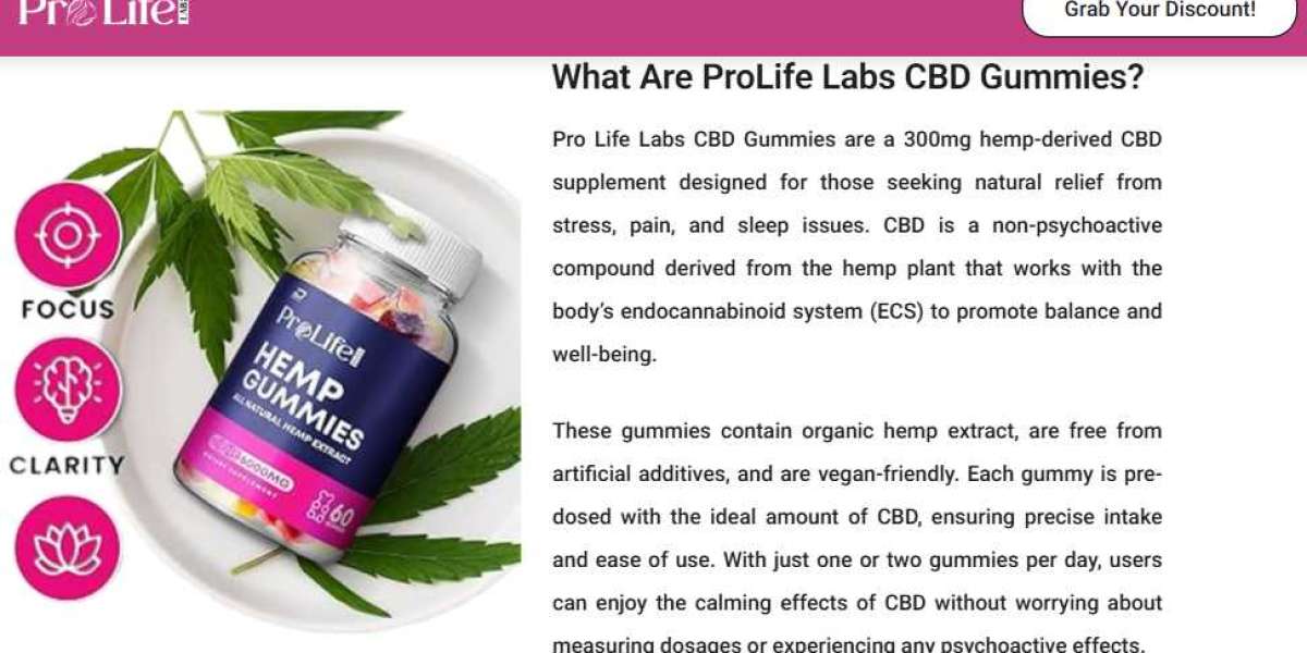 How Does ProLife Labs CBD Gummies Really Work? {Price Canada}